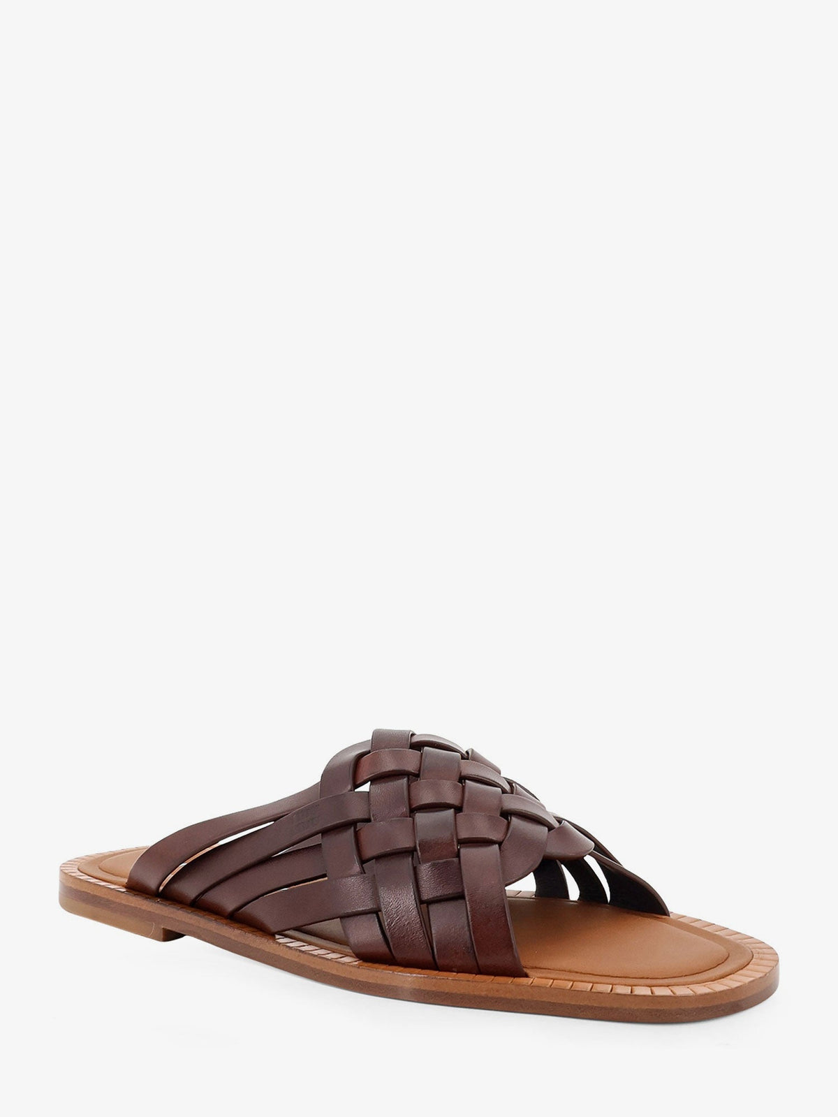 Miu Miu Leather sandals - Caffe