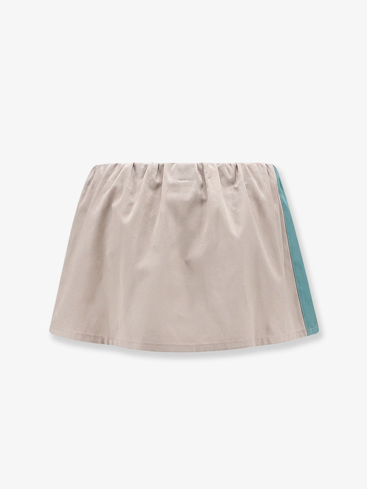 Miu Miu Old Twill Mini Skirt - Kakiverde