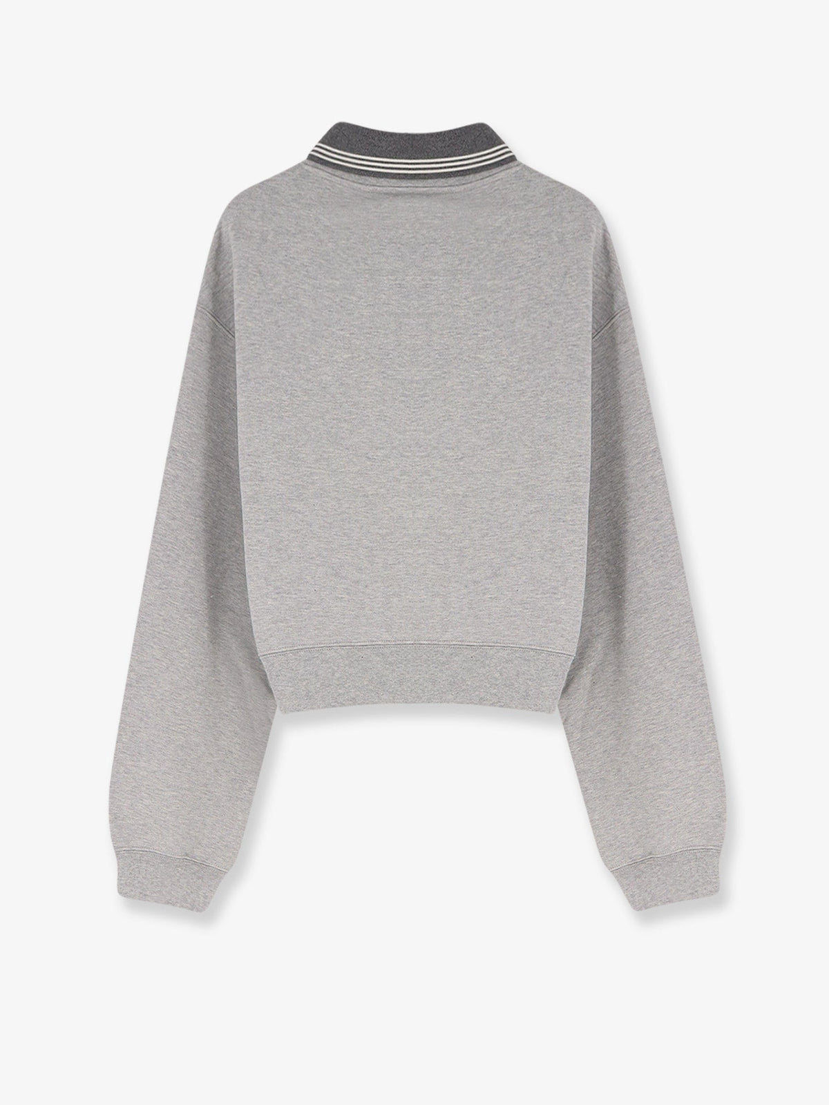 Miu Miu Mélange cotton sweatshirt - Grigio
