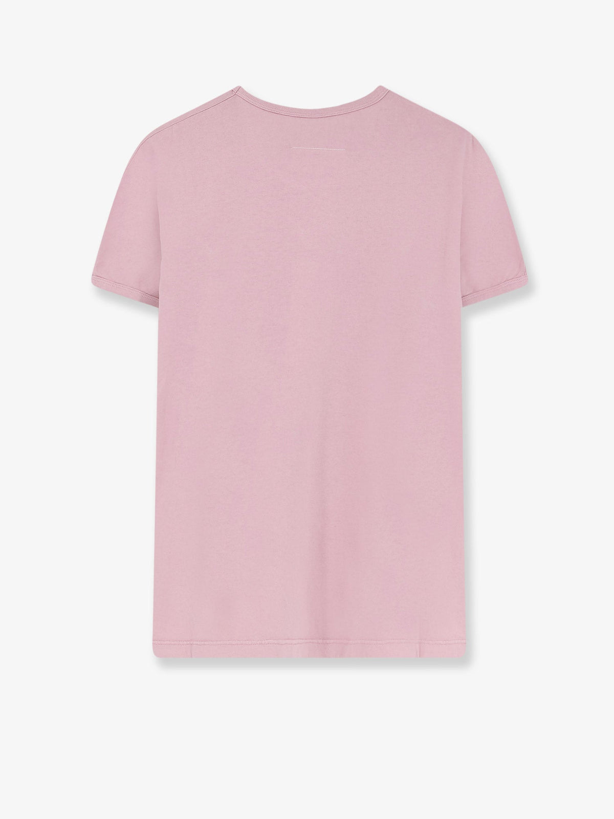 MM6 Maison Margiela Cotton t-shirt with print - Fadedpink