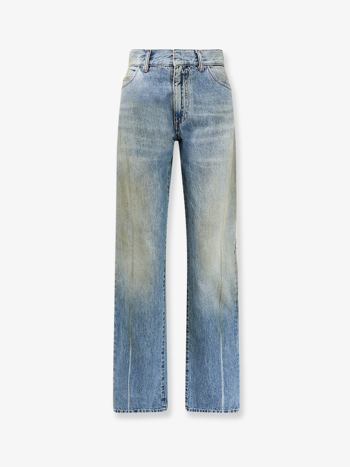 MM6 Maison Margiela Jeans with Numeric Signature tag - Mediumblue