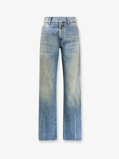 MM6 Maison Margiela Jeans with Numeric Signature tag - Mediumblue