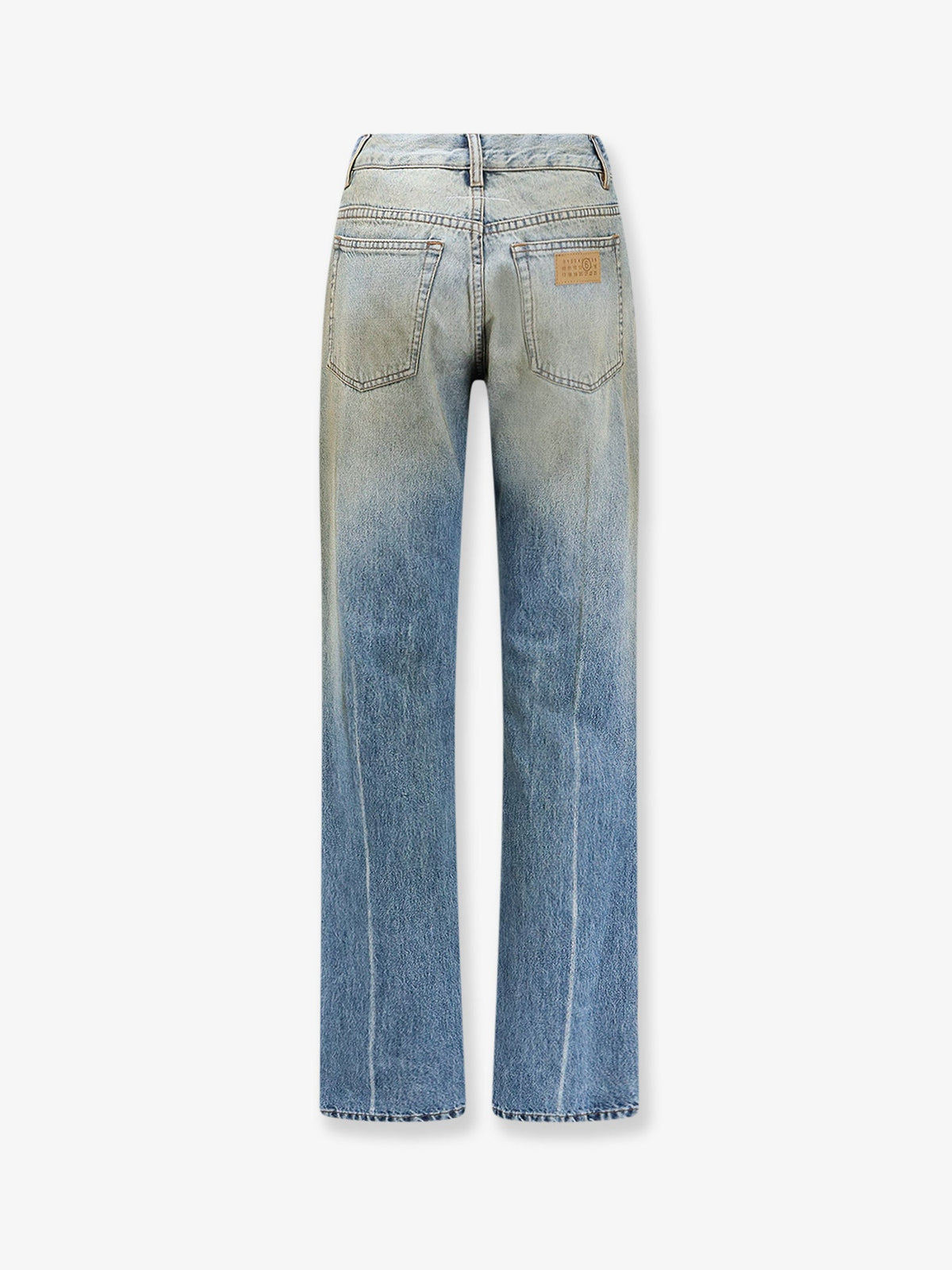 MM6 Maison Margiela Jeans with Numeric Signature tag - Mediumblue