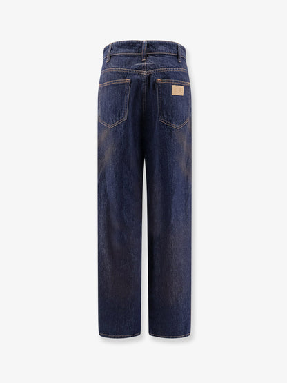 MM6 Maison Margiela Jeans with Numeric Signature tag - Denim