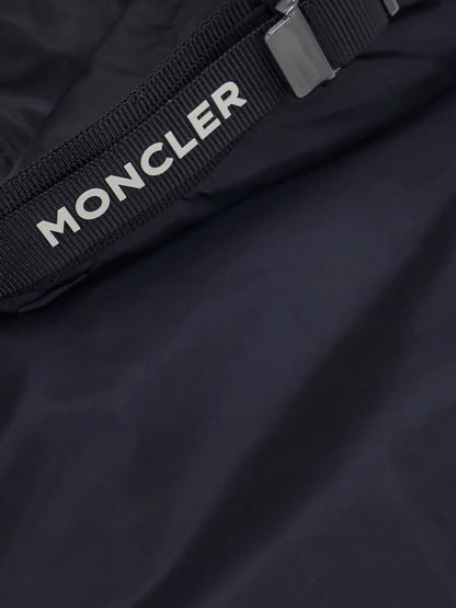 Moncler Trestraou Down Jacket With Grosgrain Profiles