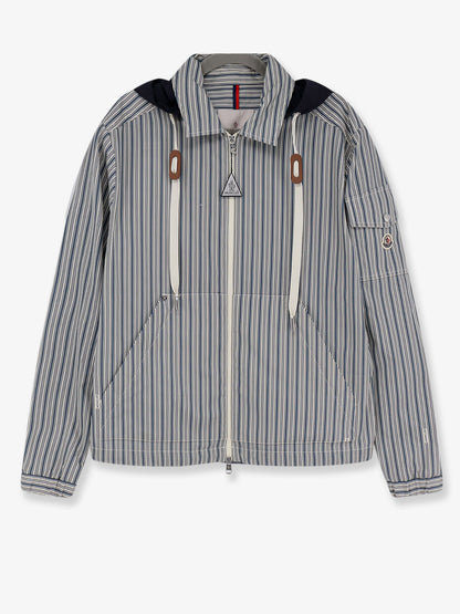 Moncler Havas striped cotton jacket - Azzurro