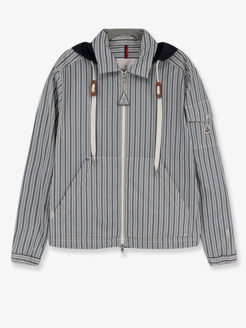 Moncler Havas striped cotton jacket - Azzurro