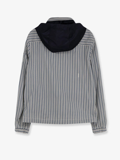 Moncler Havas Striped Cotton Jacket