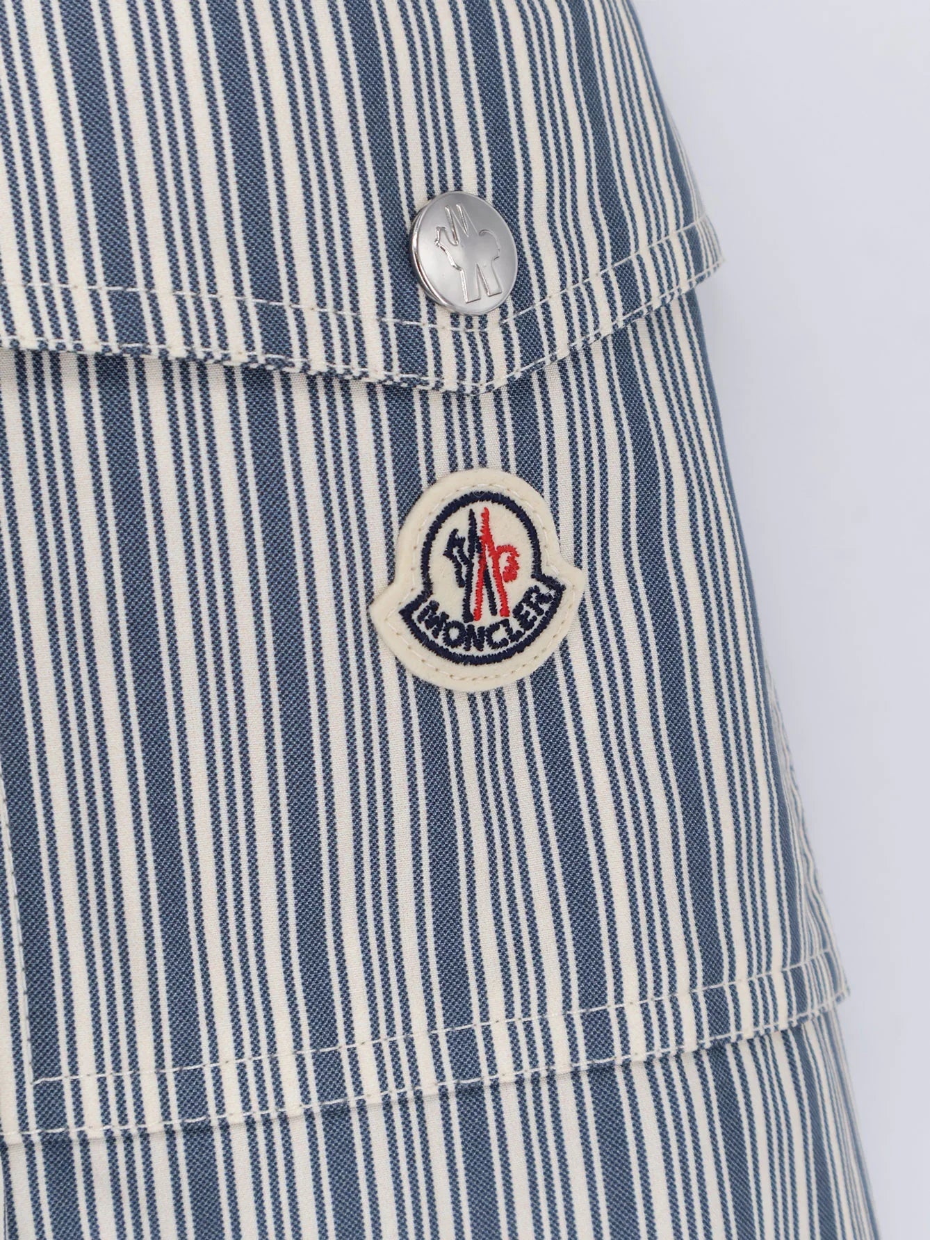 Moncler Havas Striped Cotton Jacket
