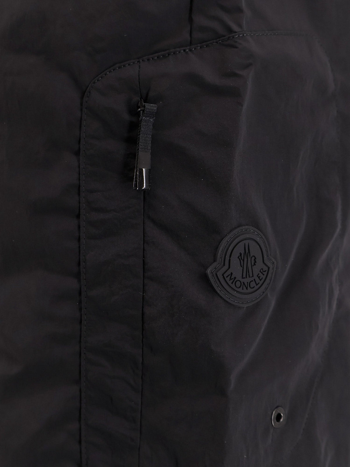 Moncler Nylon swim trunks - Nero