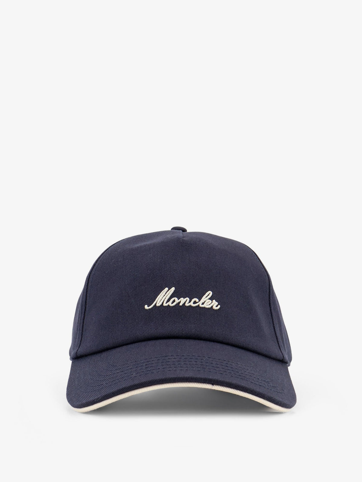 Moncler Cotton Baseball Hat - Grigio Scuro