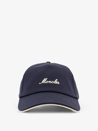 Moncler Cotton Baseball Hat - Grigio Scuro