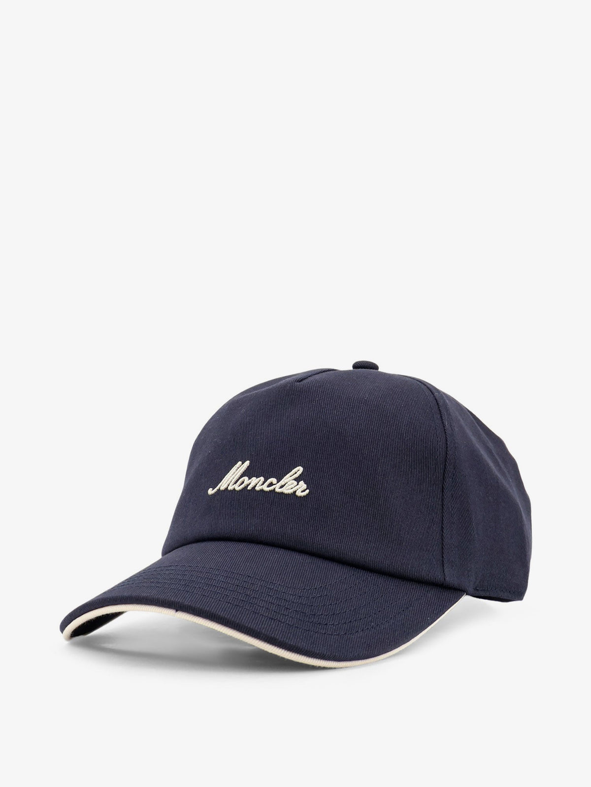 Moncler Cotton Baseball Hat - Grigio Scuro