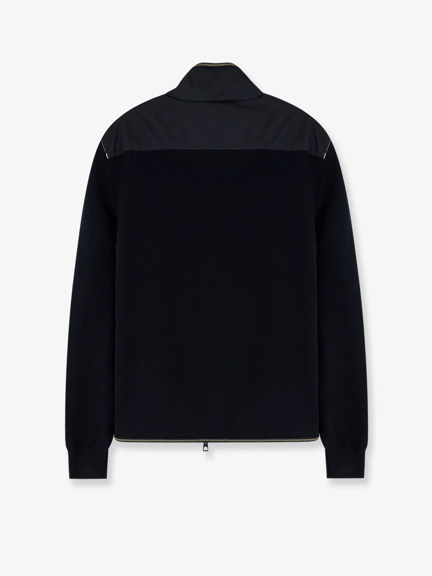Moncler Nylon Jacket With Cotton Inserts