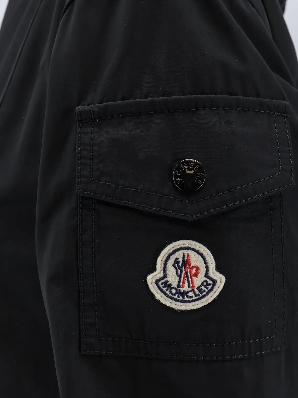 Moncler Laerte Cotton Blend Long Jacket