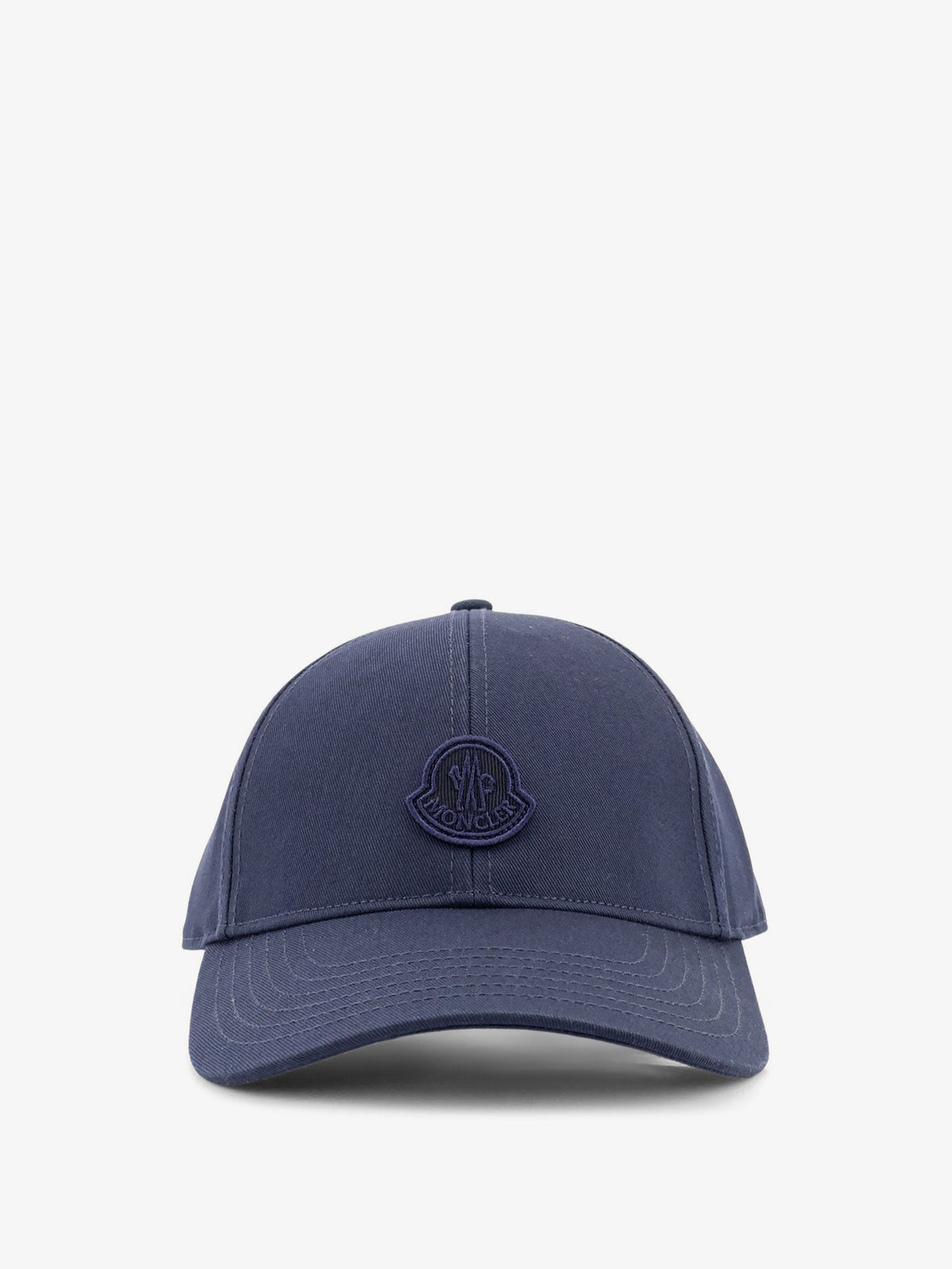 Moncler Cotton Baseball Hat - Blu