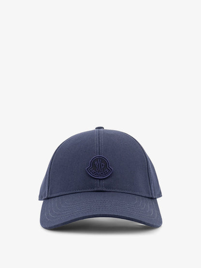 Moncler Cotton Baseball Hat - Blu