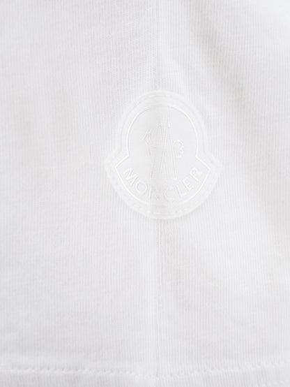 Moncler Organic cotton t-shirt - Bianco