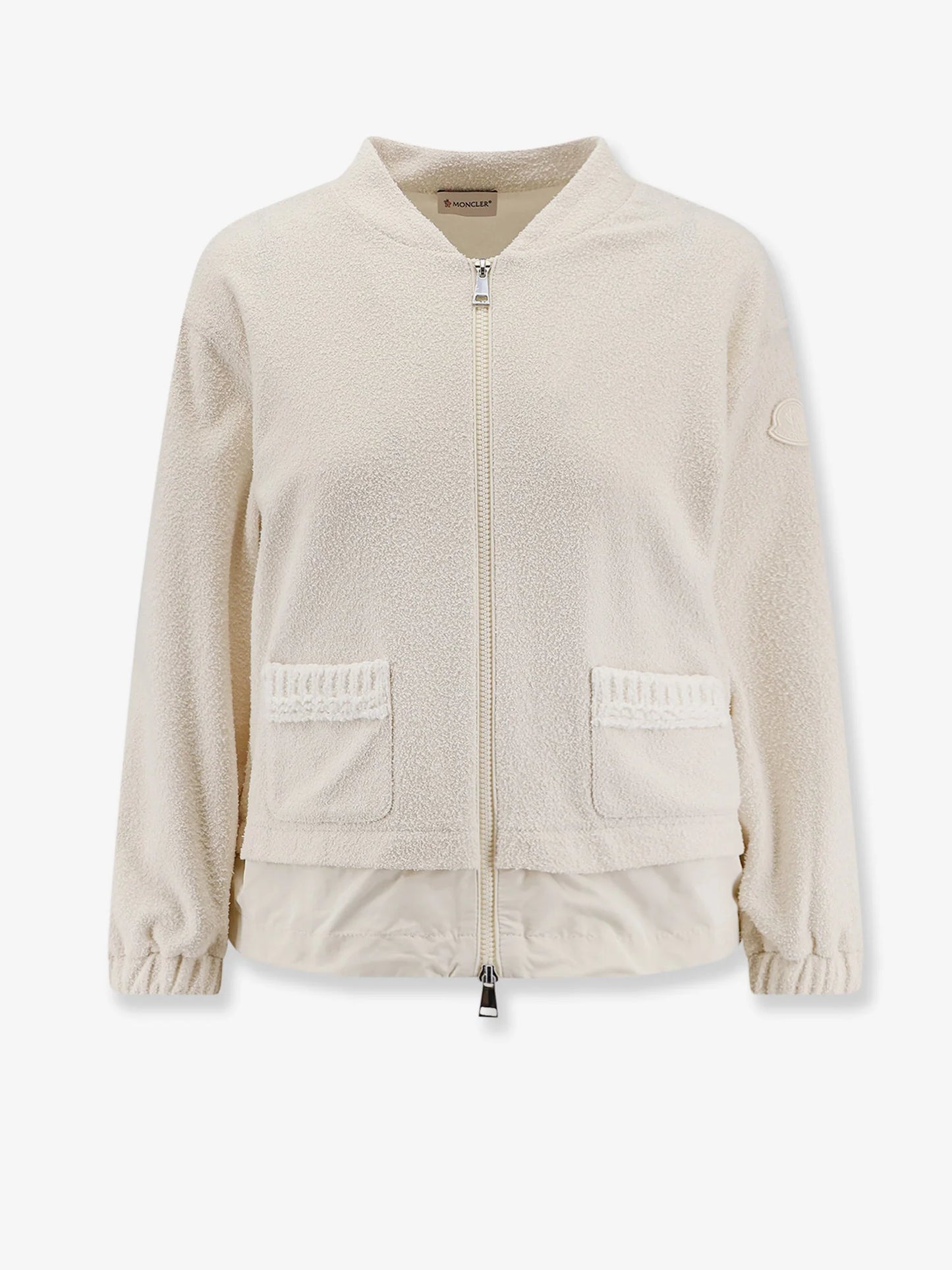 Moncler Bouclé Nylon Jacket