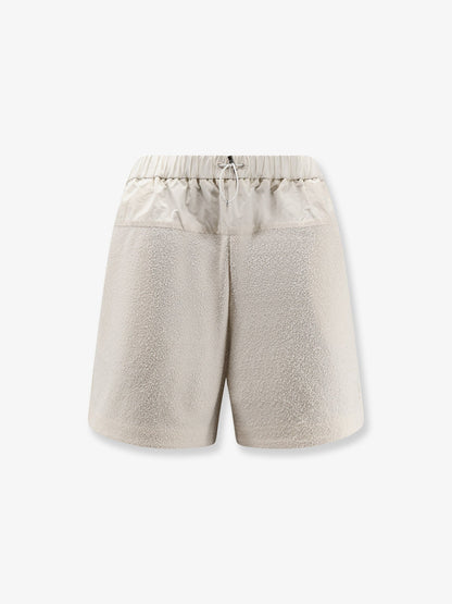 Moncler Nylon shorts - Bianco