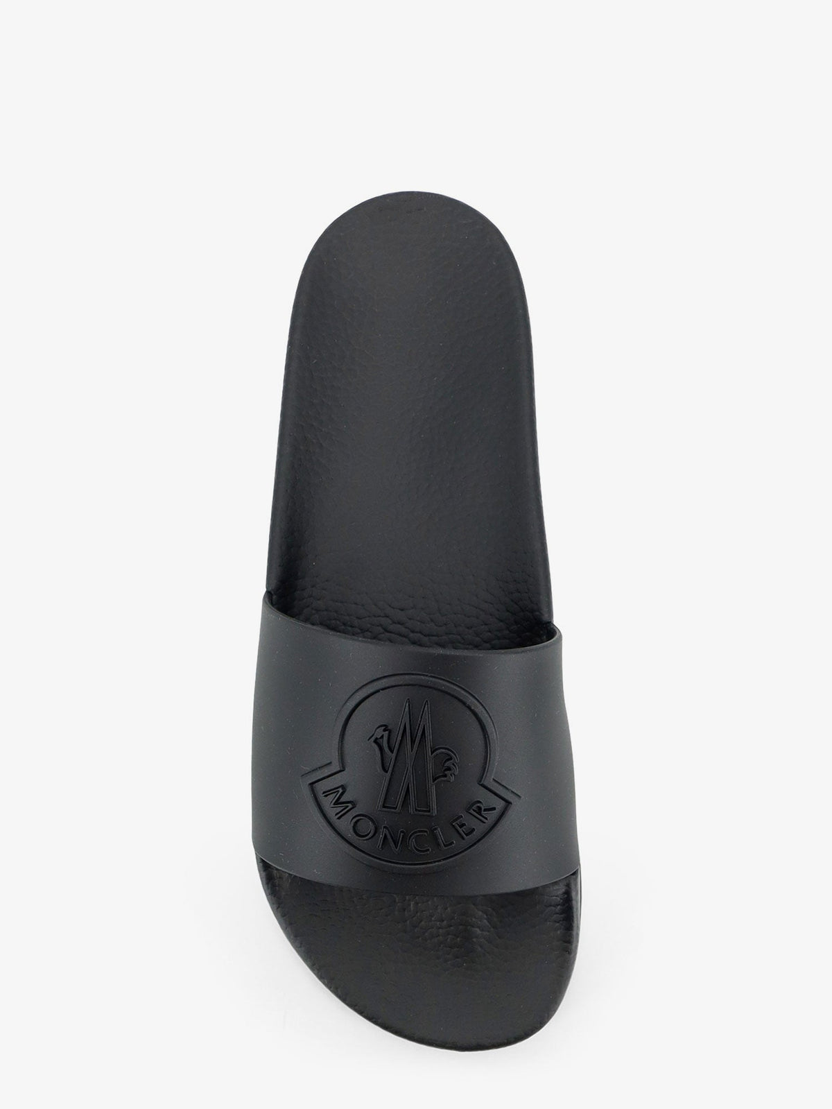 Moncler Basile rubber sandals - Nero