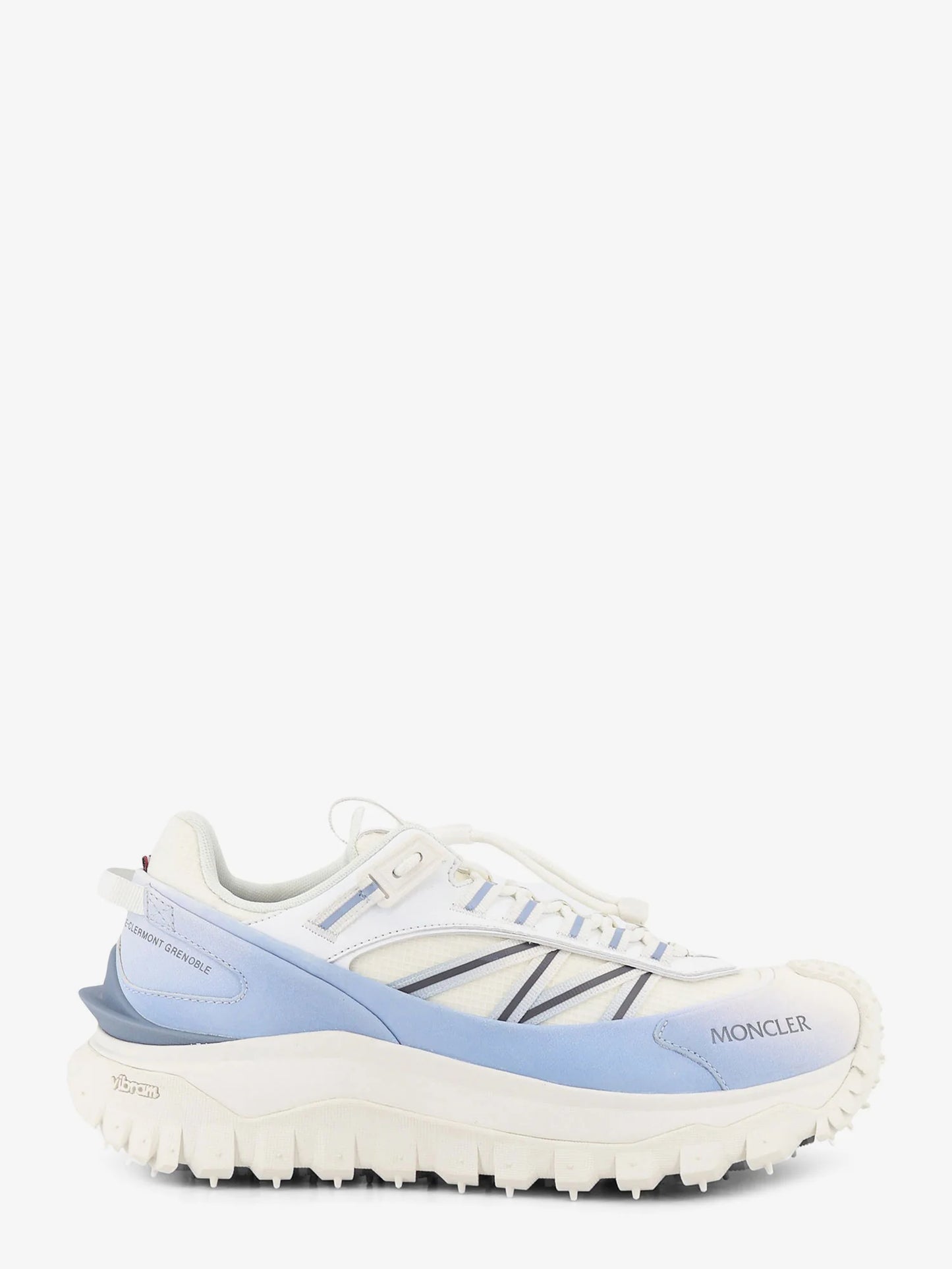 Moncler Trailgrip Sneakers In Technical Fabric And Mesh With Side Lettering Logo