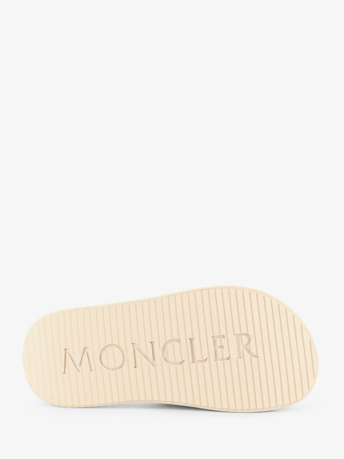 Moncler Altive rubber sandals - Avorio