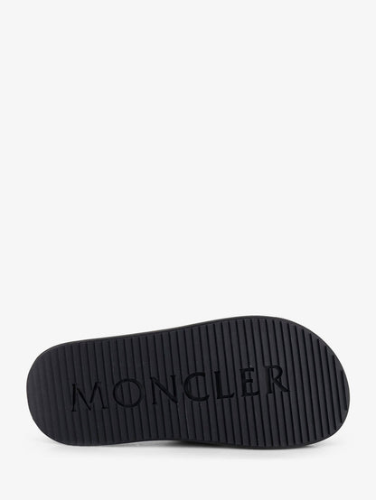 Moncler Altive rubber sandals - Nero