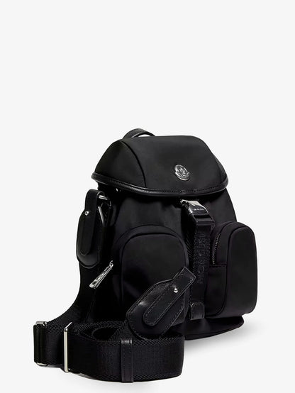 Moncler Trick Nylon Crossbody Bag With Logo Patch On The Front