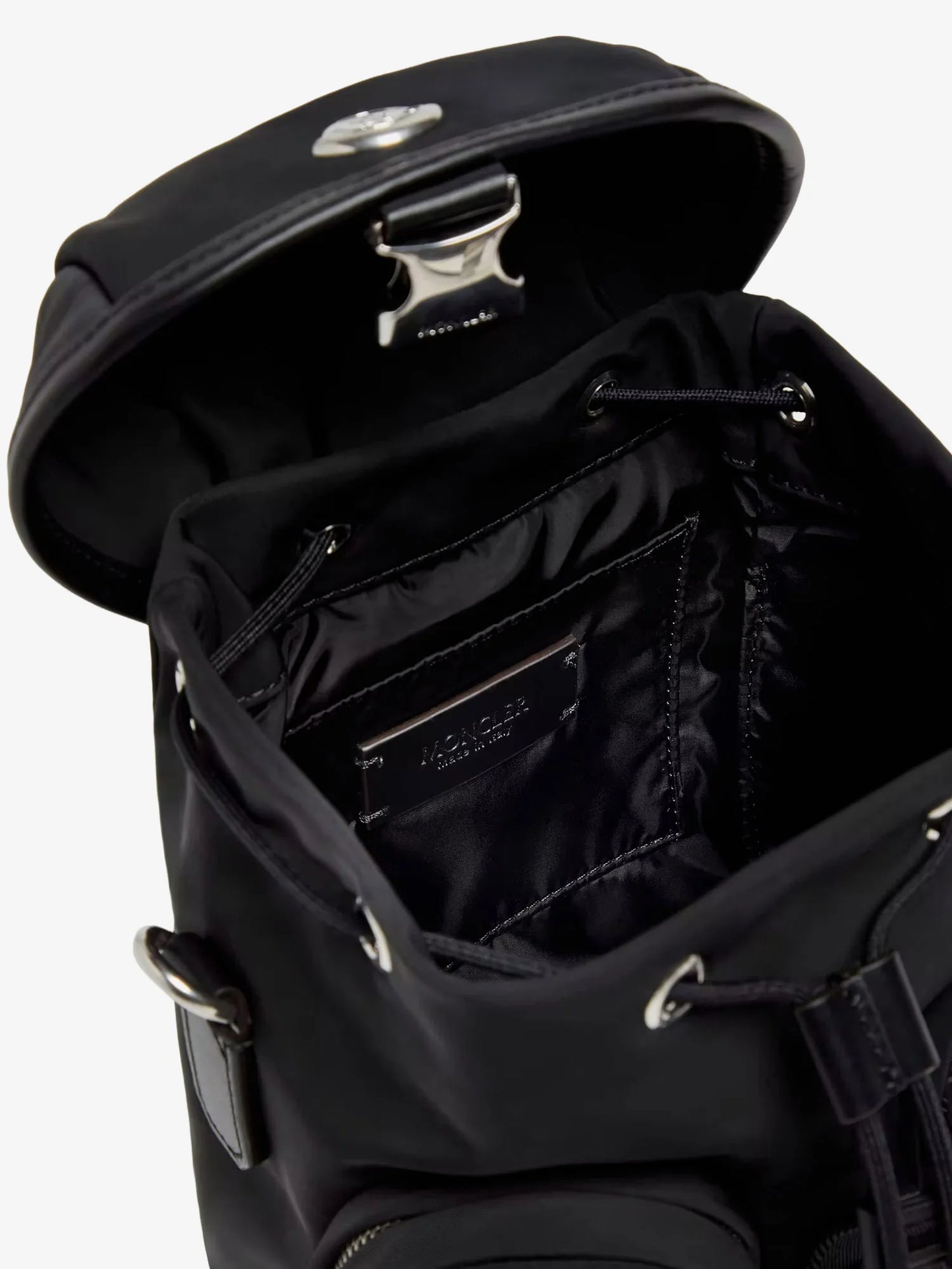 Moncler Trick Nylon Crossbody Bag With Logo Patch On The Front