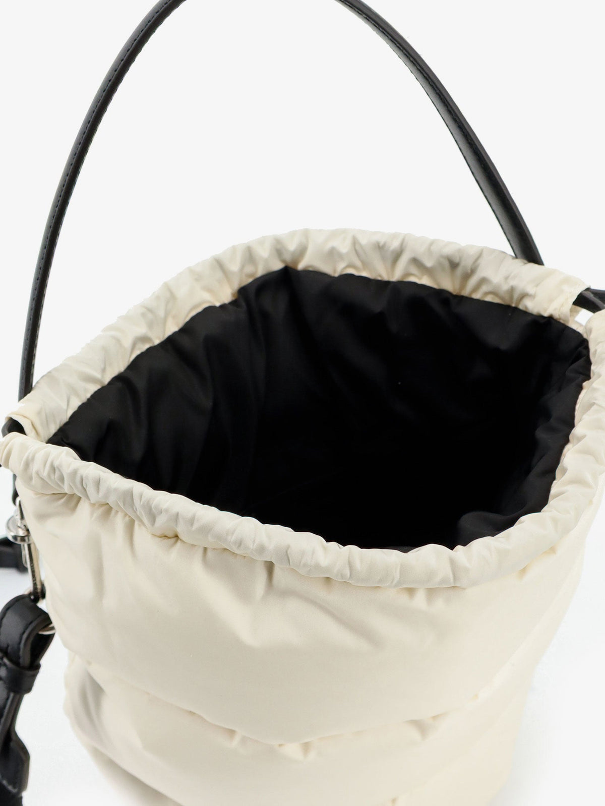Moncler Caradoc Water-Repellent Bucket Bag - Bianco