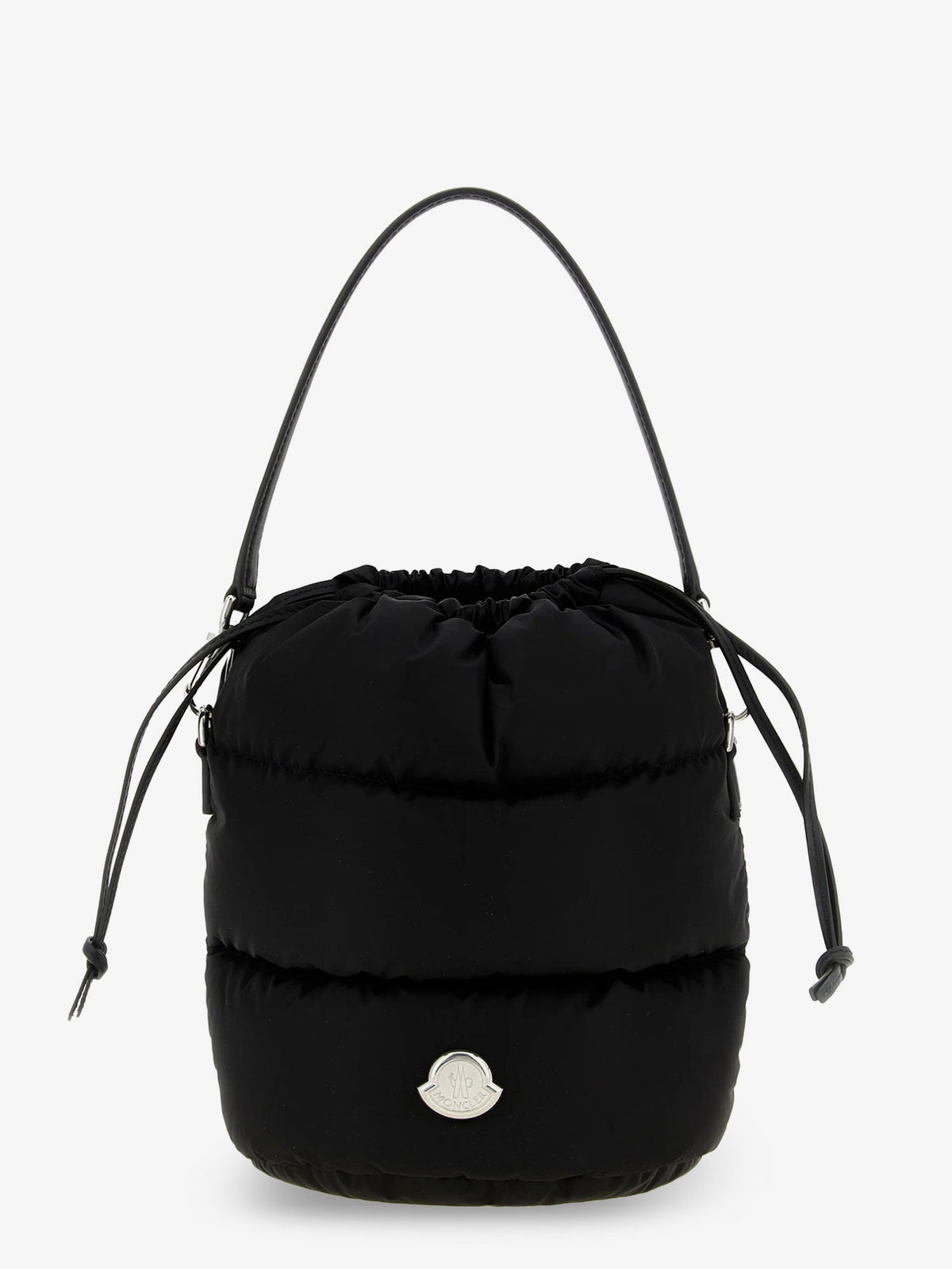 Moncler Caradoc nylon bucket bag - Bianco