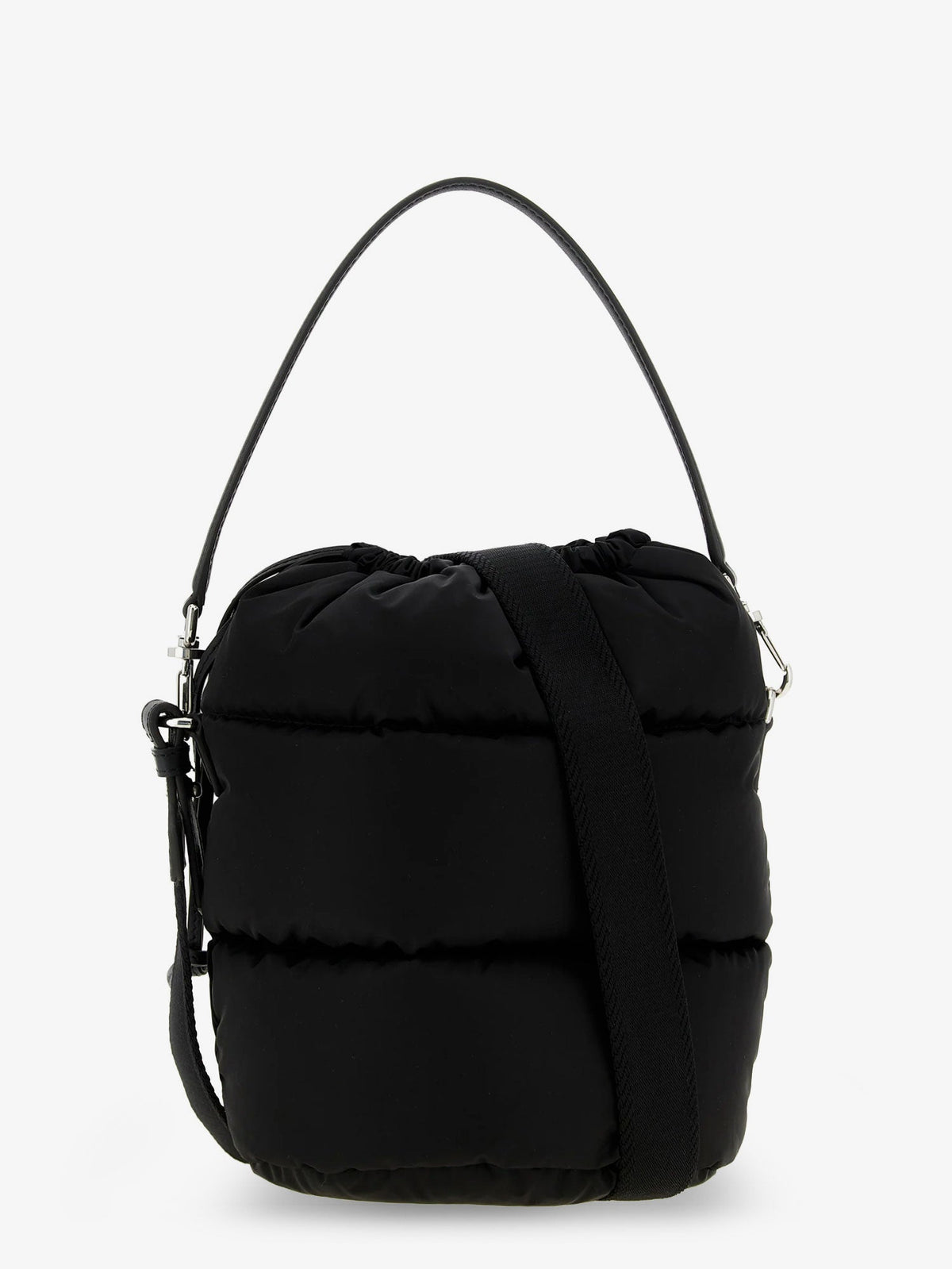 Moncler Caradoc nylon bucket bag - Bianco