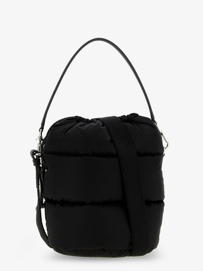 Moncler Caradoc nylon bucket bag - Bianco