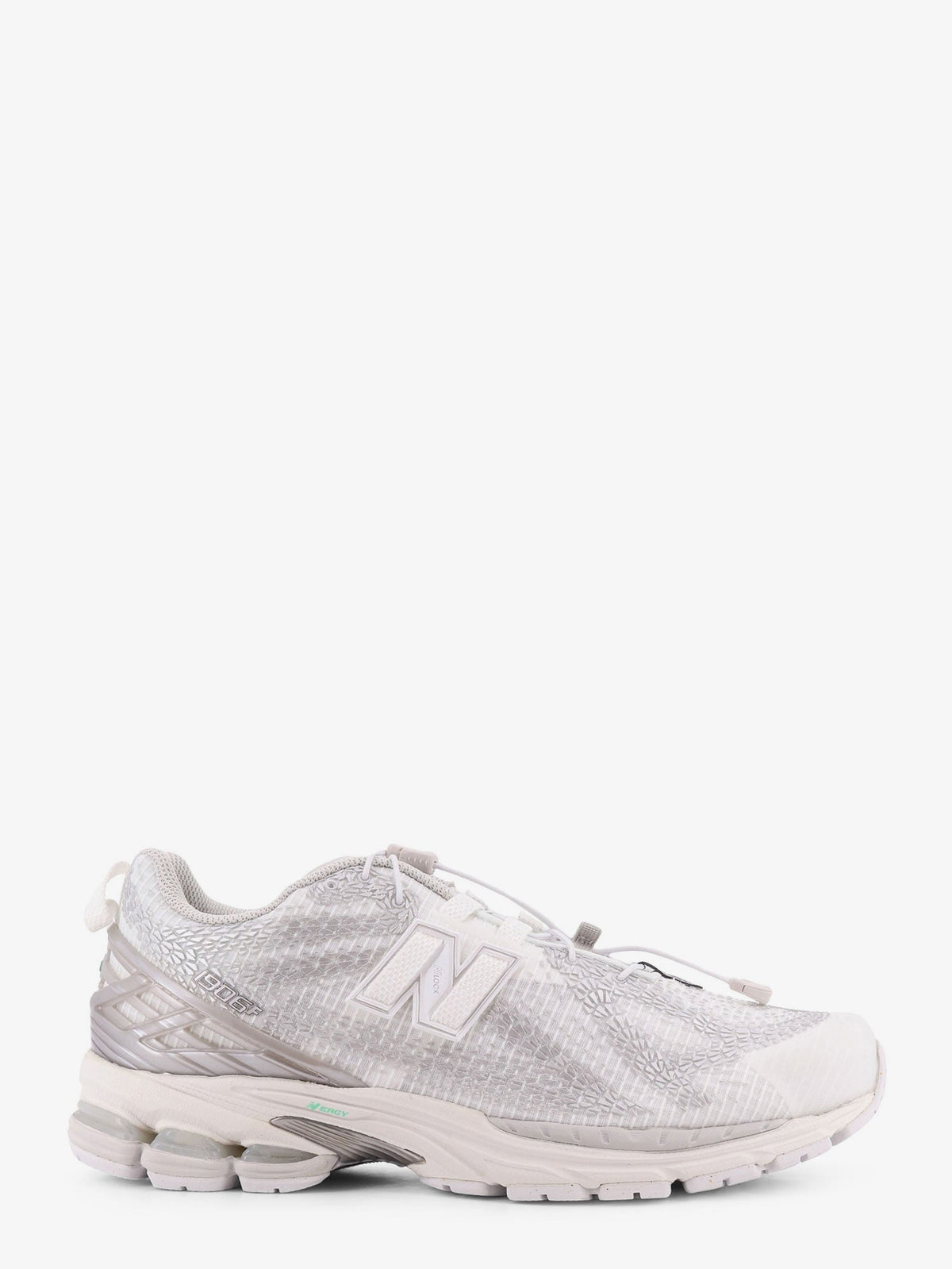 New Balance 190611 technical fabric sneakers with logo on the side - Bordeaux