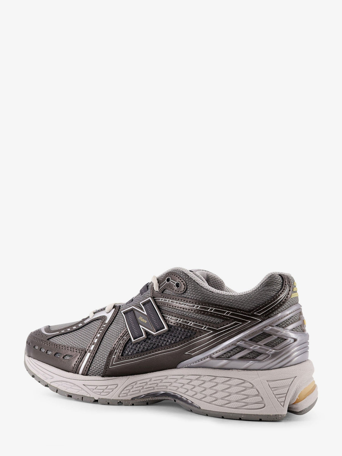 New Balance 19064 mesh sneakers with logo on the side - Grigio/Nero