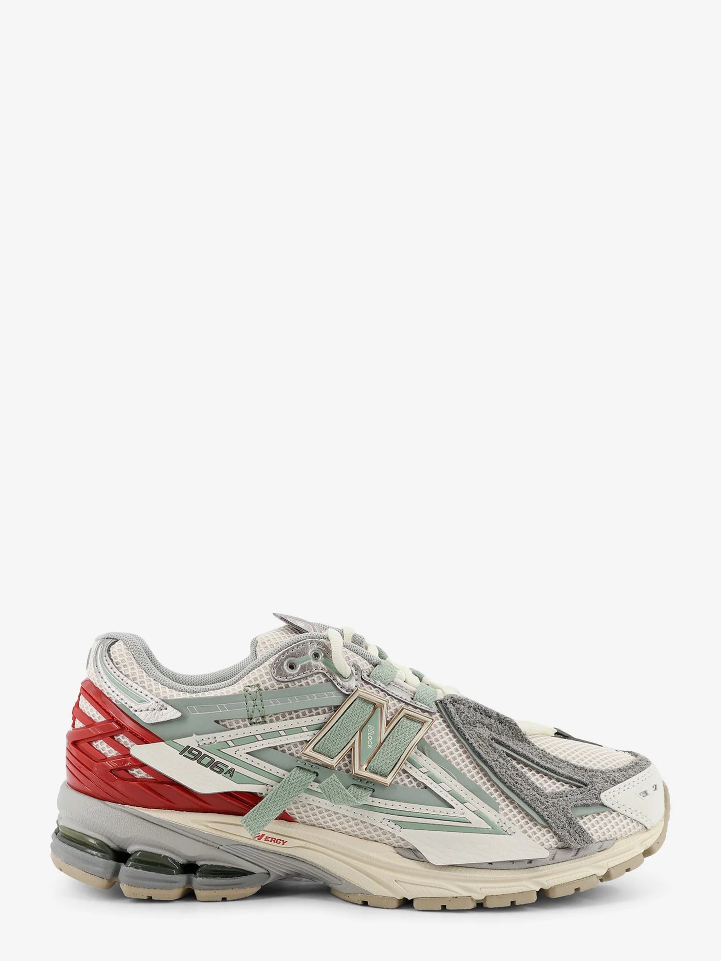 New Balance U19065 Mesh Sneakers With Multicolor Inserts