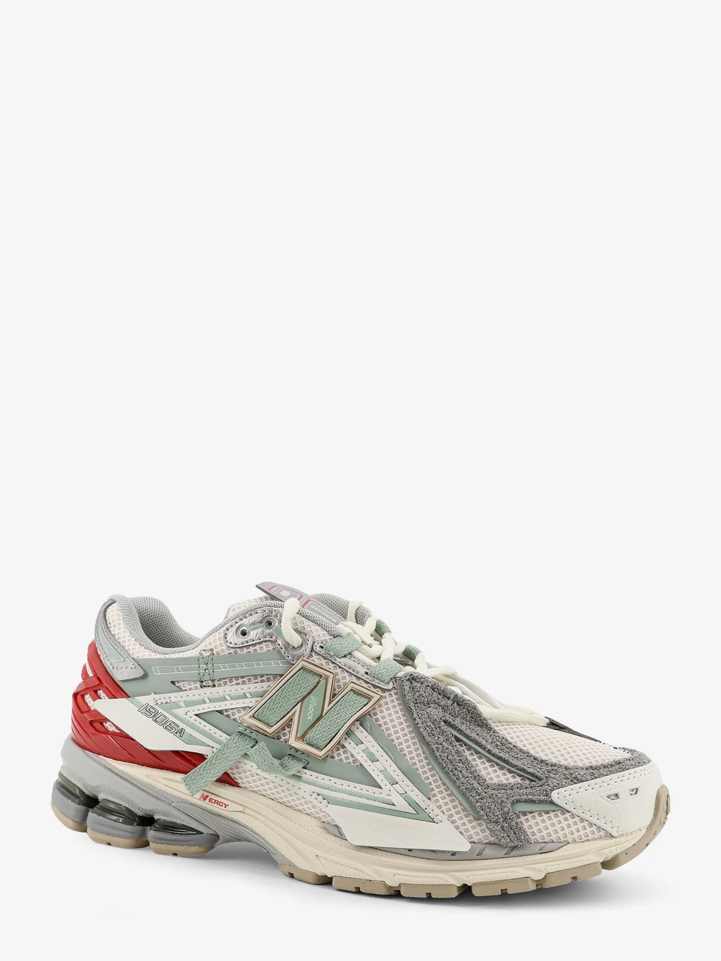 New Balance U19065 Mesh Sneakers With Multicolor Inserts