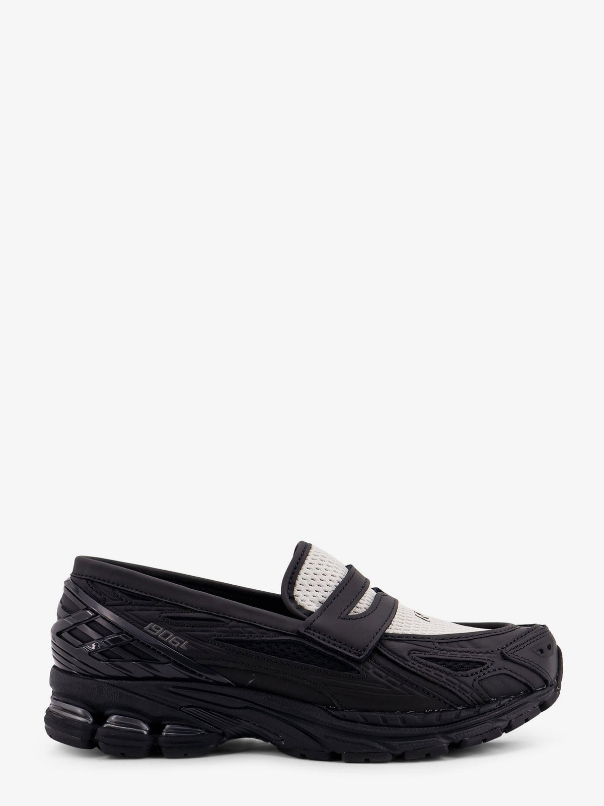 New Balance Mesh and technical fabric 19068 loafers - Nero