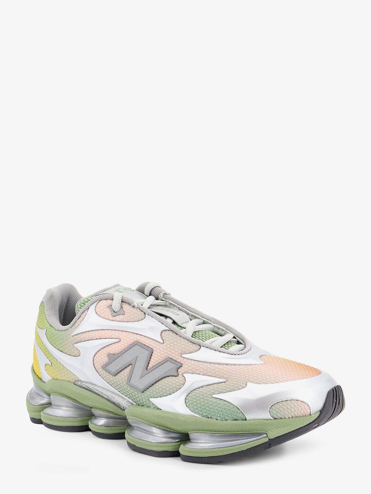 New Balance Technical fabric 20006 sneakers with lateral logo - Argento