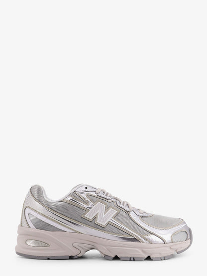 New Balance 7405 mesh sneakers with logo on the side - Argento
