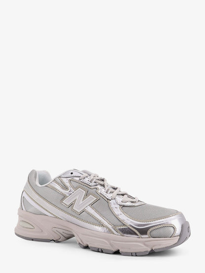 New Balance 7405 mesh sneakers with logo on the side - Argento