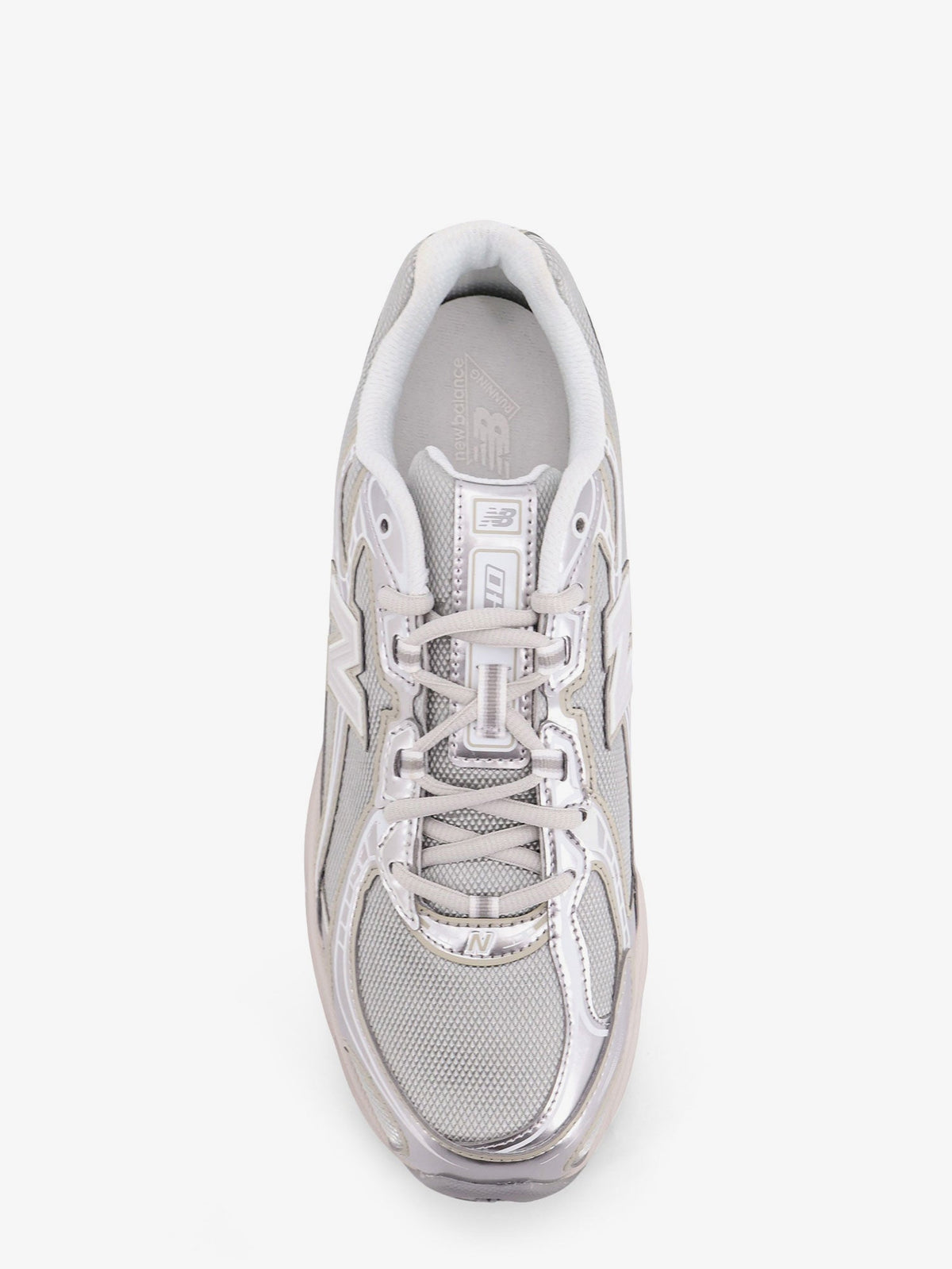 New Balance 7405 mesh sneakers with logo on the side - Argento
