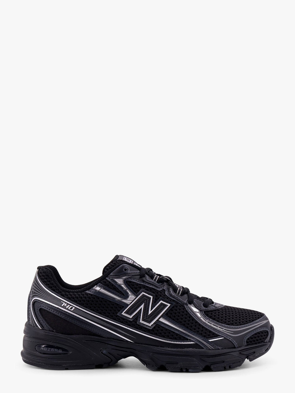 New Balance 740 mesh sneakers with logo on the side - Nero/Argento