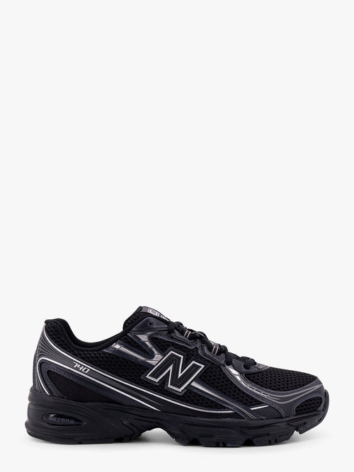 New Balance 740 mesh sneakers with logo on the side - Nero/Argento
