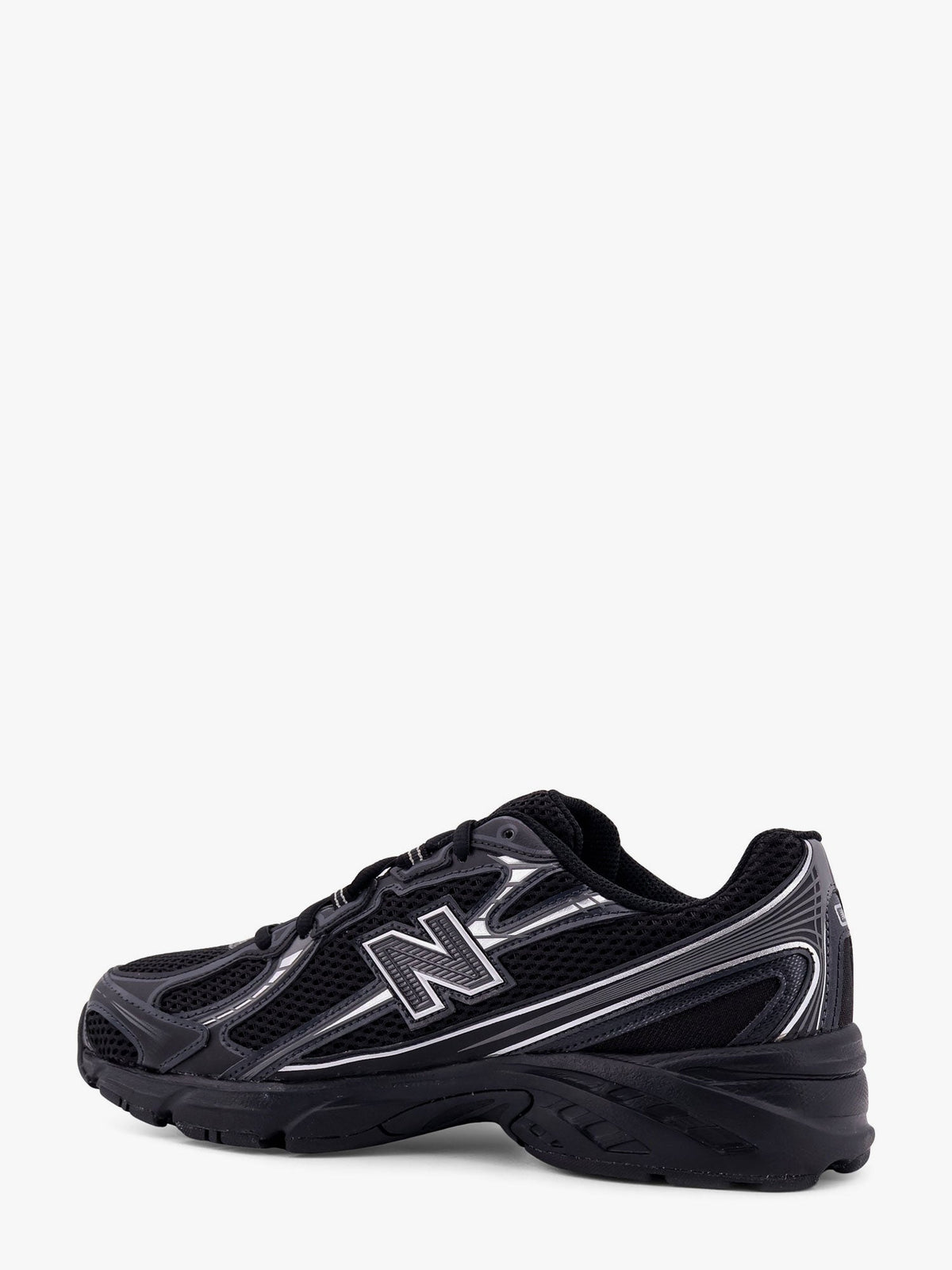 New Balance 740 mesh sneakers with logo on the side - Nero/Argento