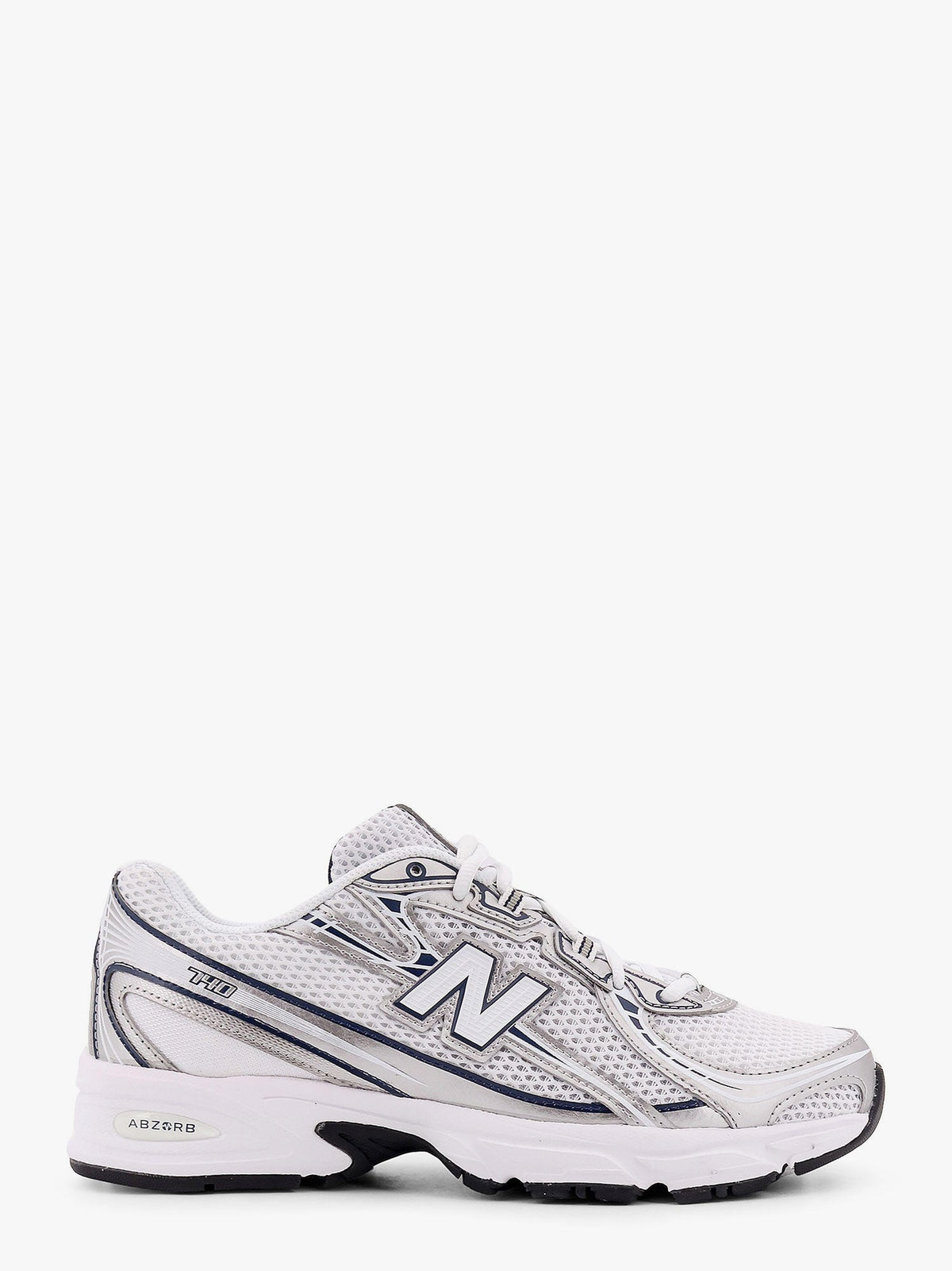 New Balance 740 mesh sneakers with logo on the side - Bianco