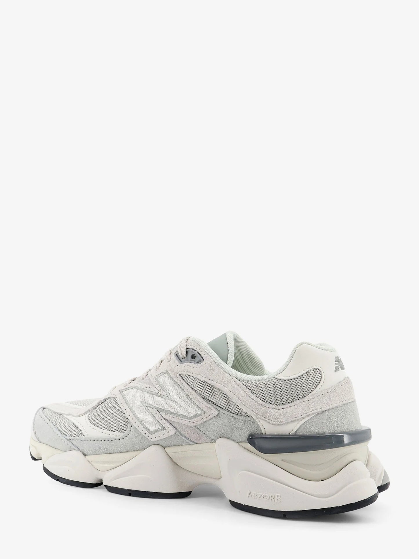 New Balance U90602 Mesh And Suede Sneakers With Embroidered Logo