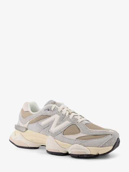 New Balance Mesh and suede 9060 sneakers - Grigio