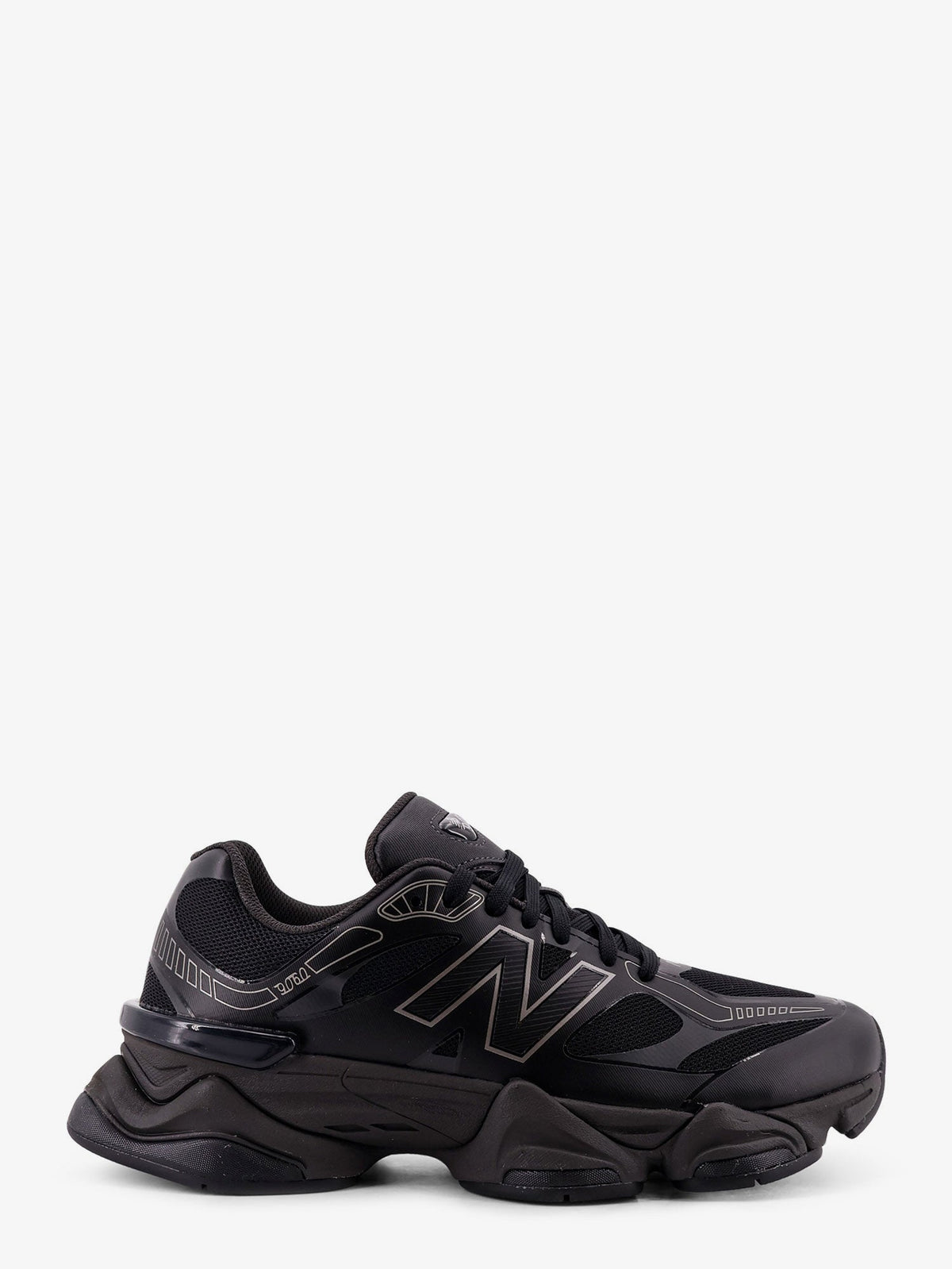 New Balance 740 mesh sneakers with logo on the side - Nero